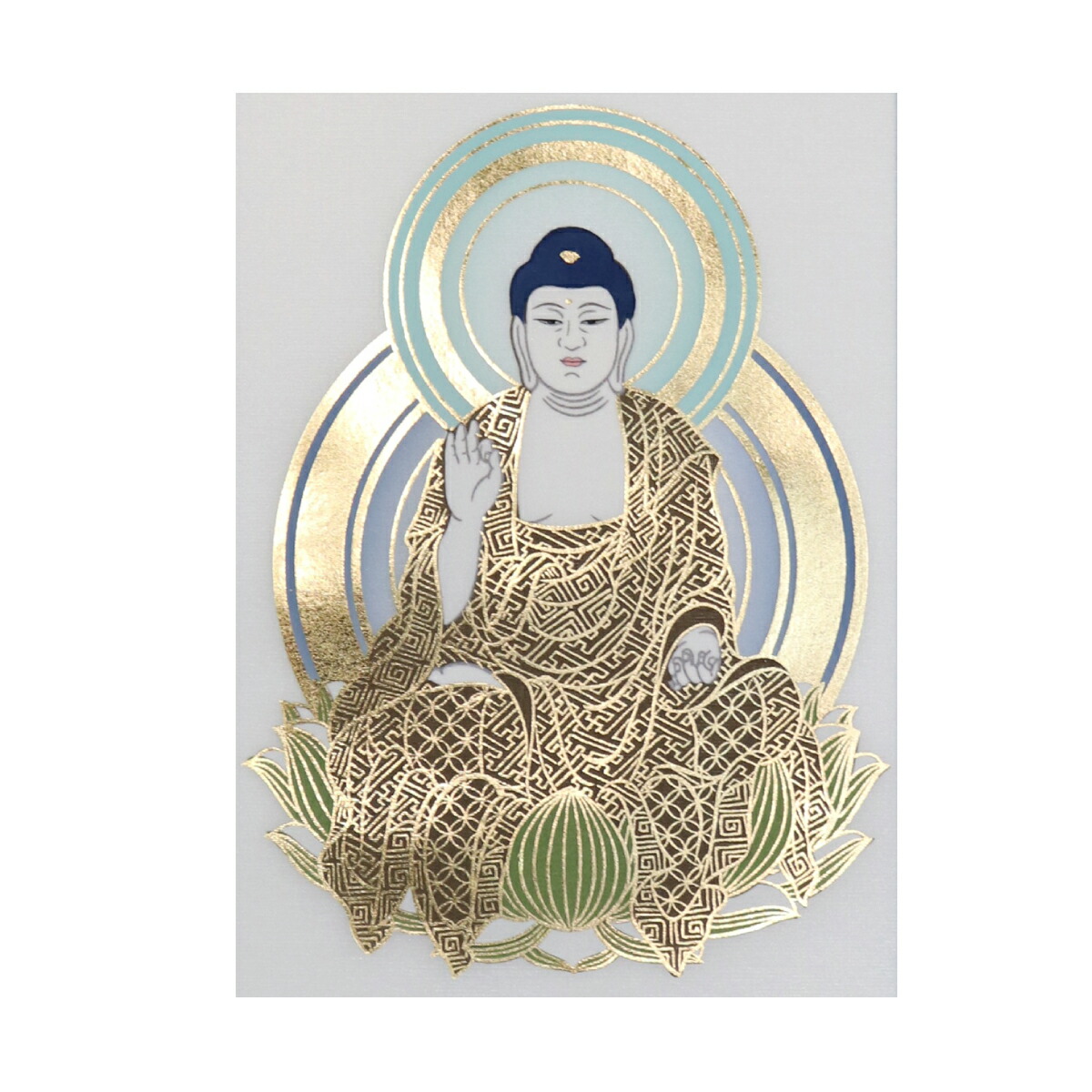 楽天市場】納経軸 四国八十八ヶ所霊場 肉筆 六字名号 南無阿弥陀仏