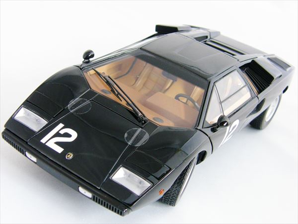 楽天市場】1/18 京商 ランボルギーニ カウンタック LP400 黒