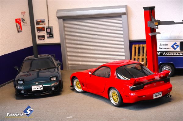 楽天市場】ミニカー 1/18 1994 マツダ RX7 赤色 FD3S MAZDA - RX-7 FD