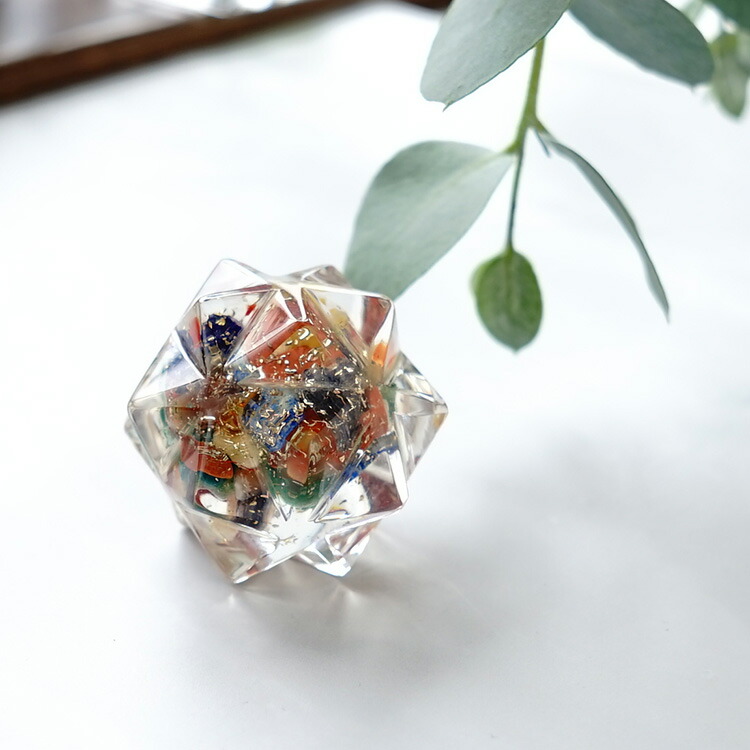 楽天市場】ミックスストーン 神聖幾何学 マカバ マルカバスター