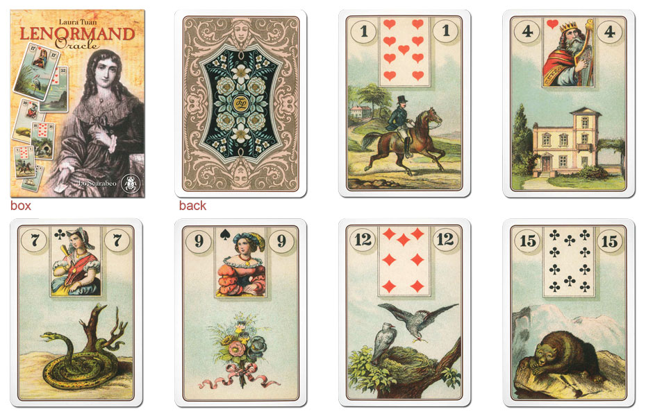 楽天市場】ルノルマンカード 36枚 占い【ルノルマン・オラクル