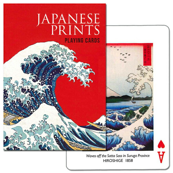 楽天市場】浮世絵トランプ【ジャパニーズプリント】”日本の美しい伝統