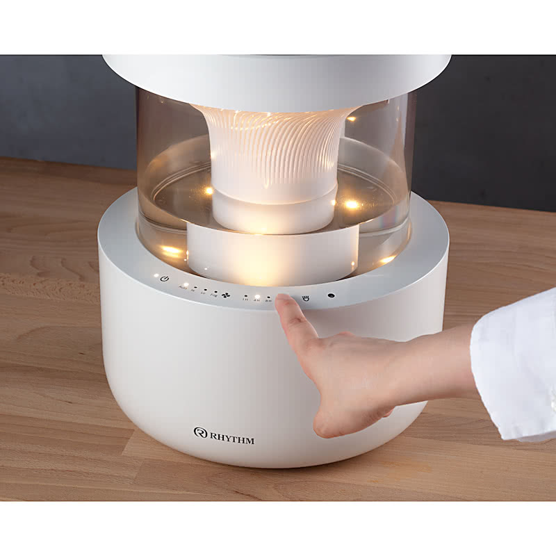 楽天市場】RHYTHM プールレス加湿器 MIST 300 9YYA23RH08 ライトグレー