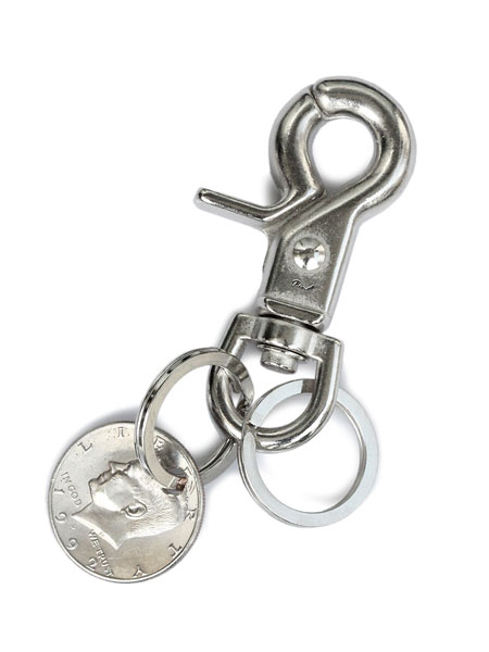 楽天市場】キーチェーン シルバー ブランドの通販