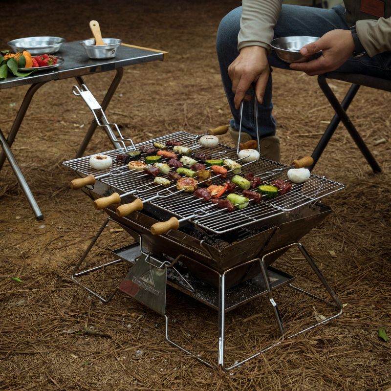 楽天市場】【公式】キャンピングムーン キャンプ BBQセット 焚き火台