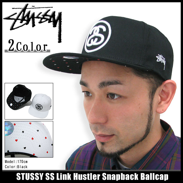 楽天市場】ステューシー STUSSY キャップ SS Link Hustler Snapback