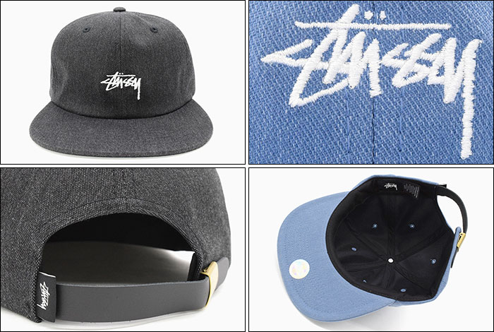 楽天市場】ステューシー STUSSY キャップ 帽子 Melange Denim