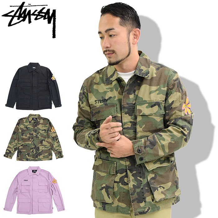 楽天市場】ステューシー STUSSY ジャケット メンズ Letts BDU ( stussy