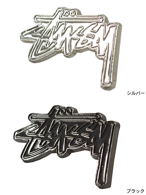 STUSSY NYC ビンテージピンバッジ6個 新品未開封、タグ付き、送料込み