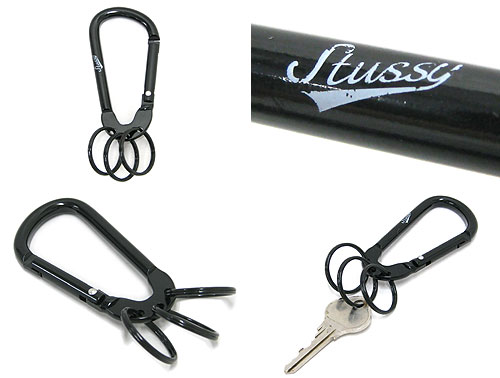 楽天市場】ステューシー STUSSY Stussy Keyring カラビナ(stussy