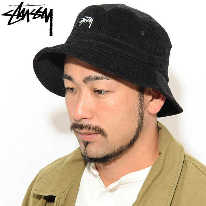 楽天市場】ステューシー STUSSY バケット ハット Corduroy Bucket Hat
