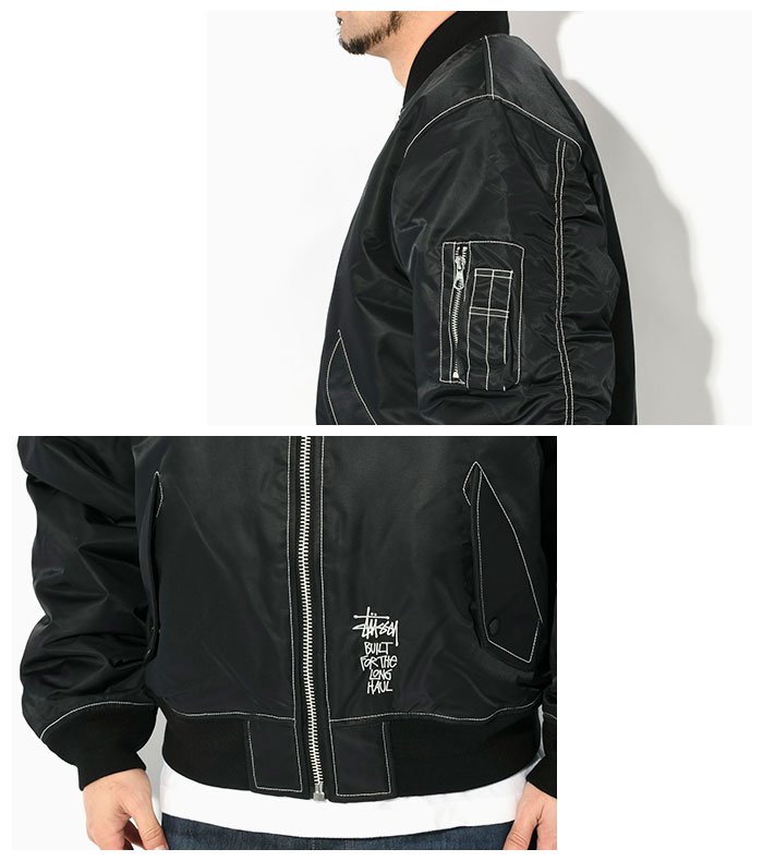 楽天市場】ステューシー STUSSY ジャケット メンズ Built Bomber