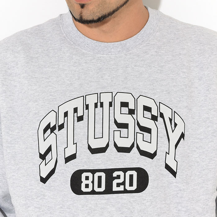 楽天市場】ステューシー STUSSY トレーナー メンズ 80/20 ( stussy