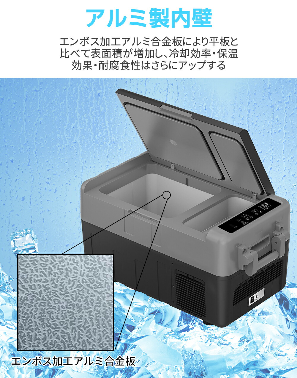 楽天市場】【11％OFFクーポン+P5倍☆3/1限定】車載冷蔵庫 2室
