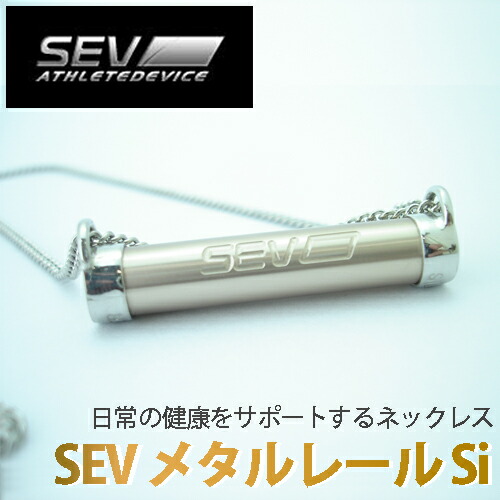 楽天市場】【楽天1位受賞】 SEV メタルレール Si ネックレス セブ si