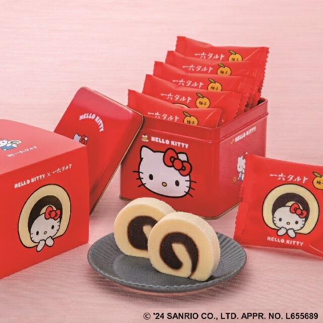 楽天市場】【公式】サンリオコラボ一六タルト ハローキティ 柚子5個入