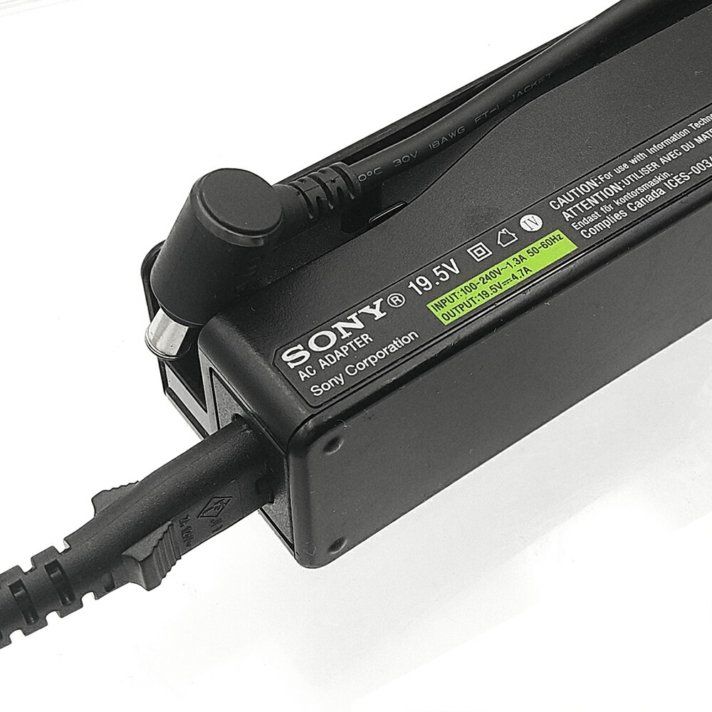 楽天市場】【SONY純正】 VAIO ノートパソコン用ACアダプタ 19.5V 4.7A