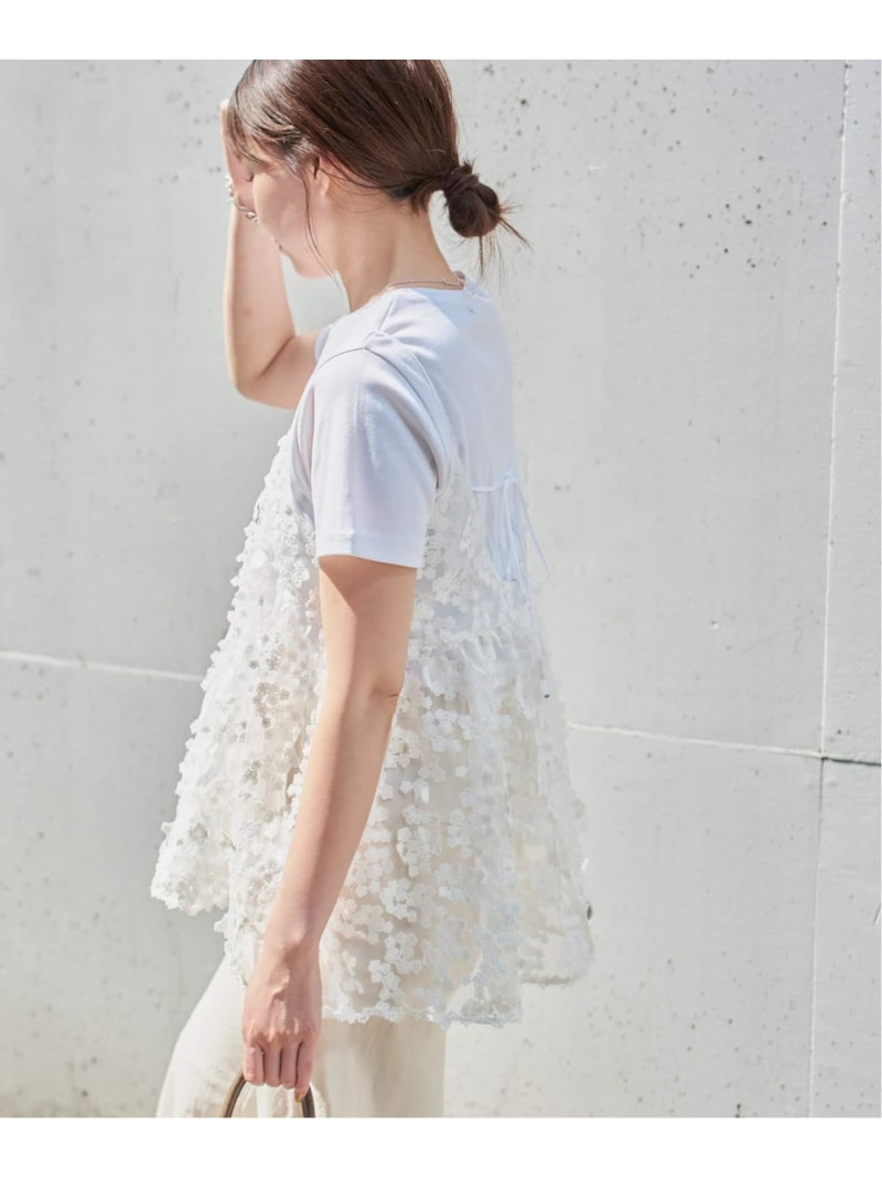 楽天市場】フラワーエンブロイダリー キャミソール IENA イエナ