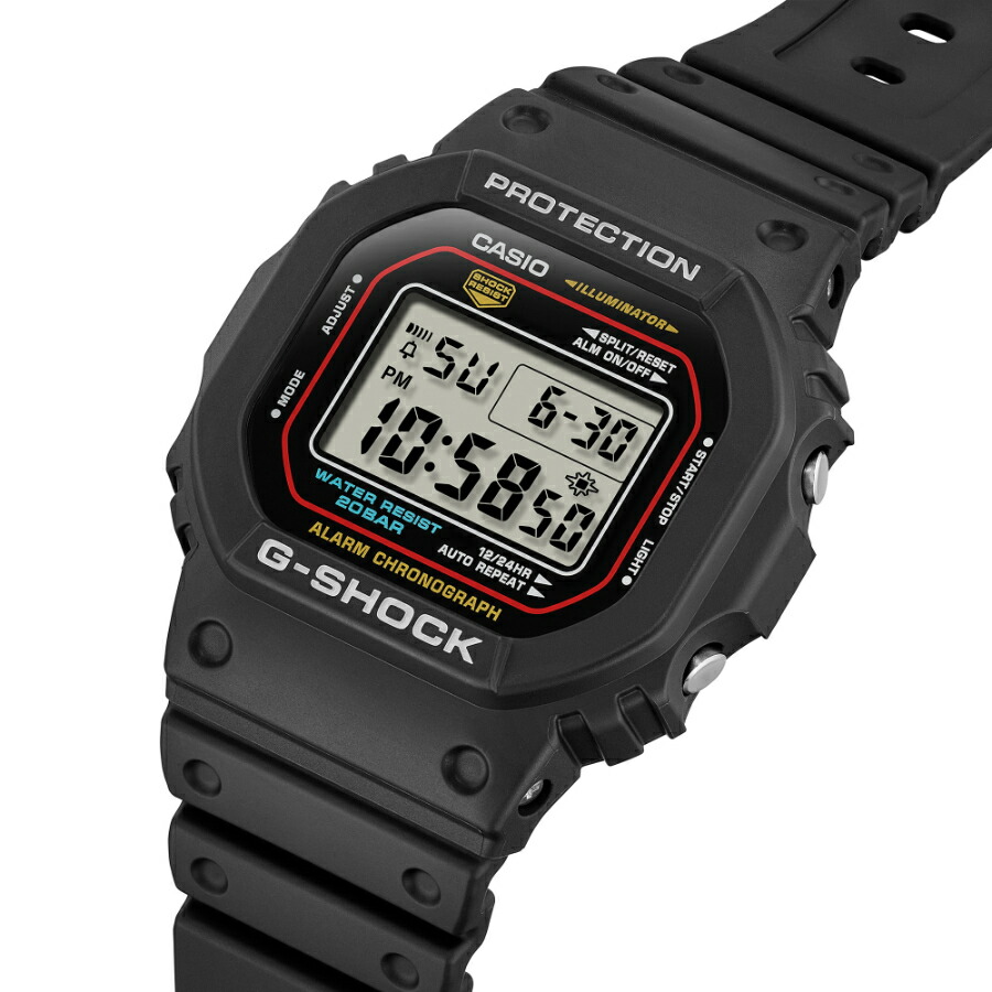 楽天市場】G-SHOCK Gショック DW-5600RL-1JF 初代G-SHOCKカラー