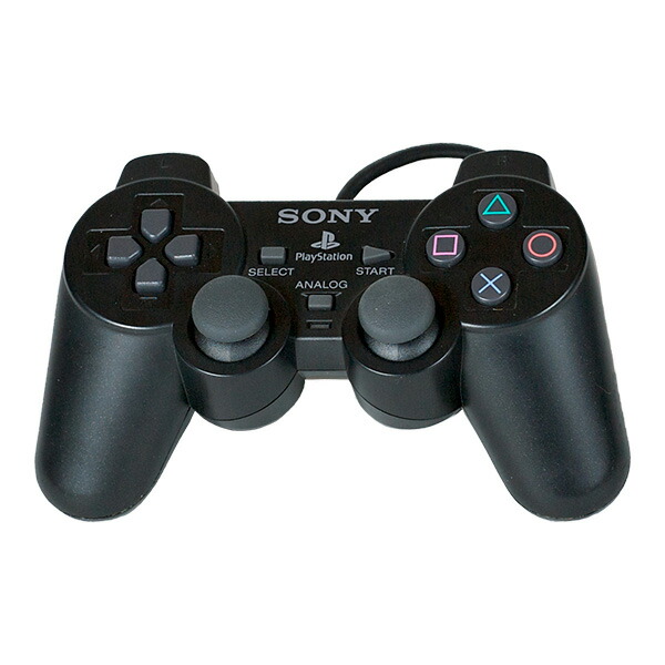 楽天市場】PS2 本体 純正 薄型 コントローラー 1個付き すぐ遊べる