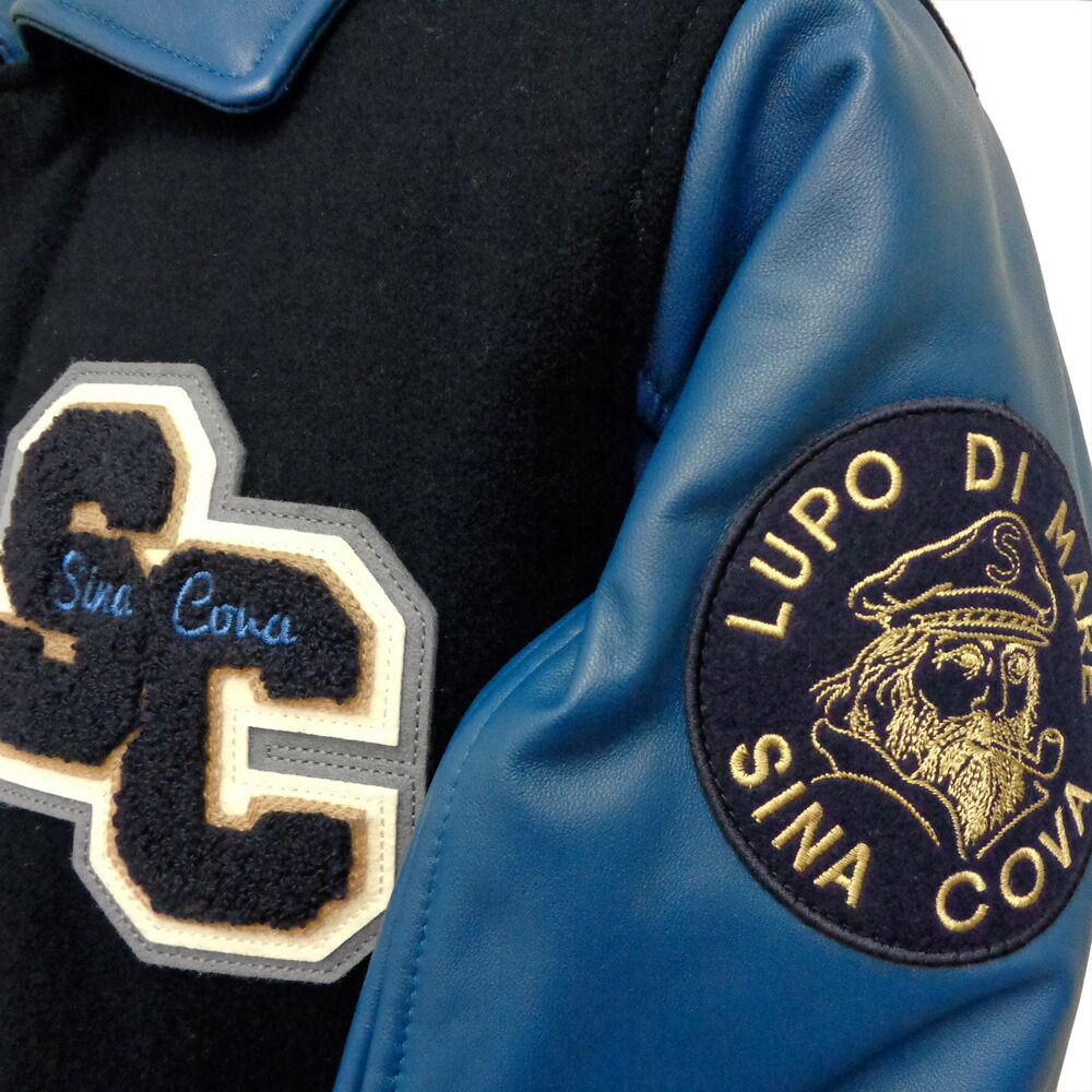 楽天市場】40％OFF 秋冬 シナコバ 高級 羊革 中綿入りスタジアム