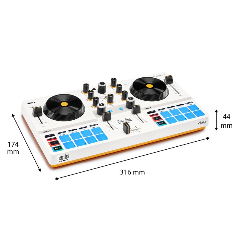 楽天市場】翌日配達 DJControl Mix Ultra 【djay対応コントローラー