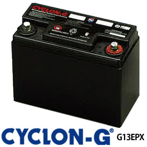 楽天市場】サイクロンG G13EPX メタルジャケット付き ディープサイクル