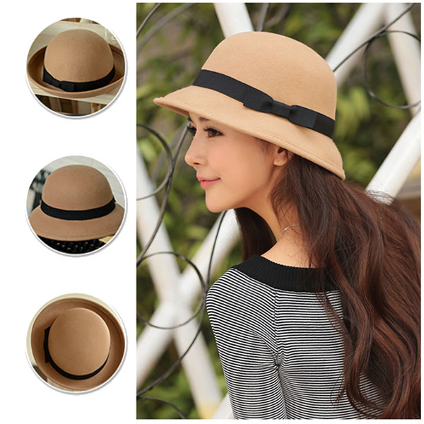 楽天市場】ウール100% ボーラハット 帽子 フェルトハット つば広 2WAY