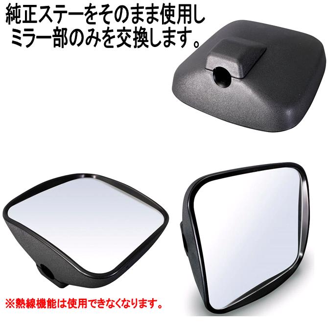 楽天市場】槌屋ヤック YAC CV-316 コンボイ サイドアンダーミラー