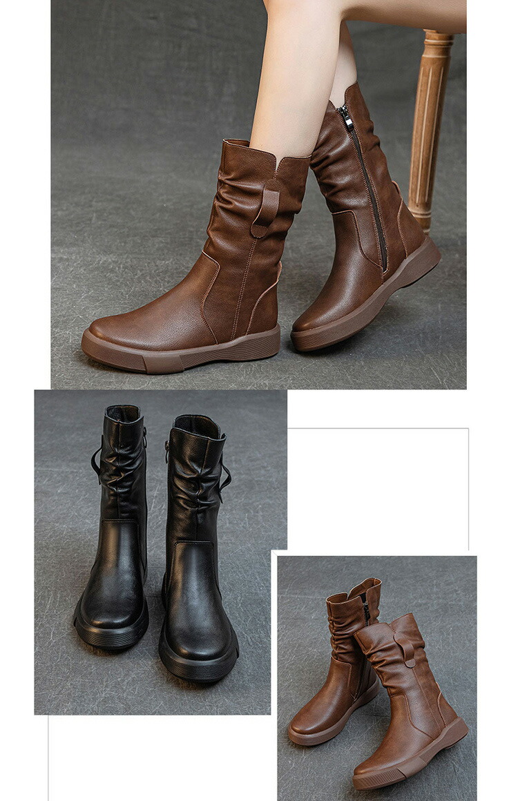 楽天市場】エンジニア ブーツ レディース 本革 レディース ブーツ 牛革