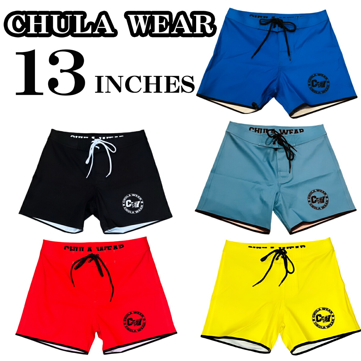 楽天市場】チュラウェア サーフパンツ CHULA WEAR ステージ ショーツ