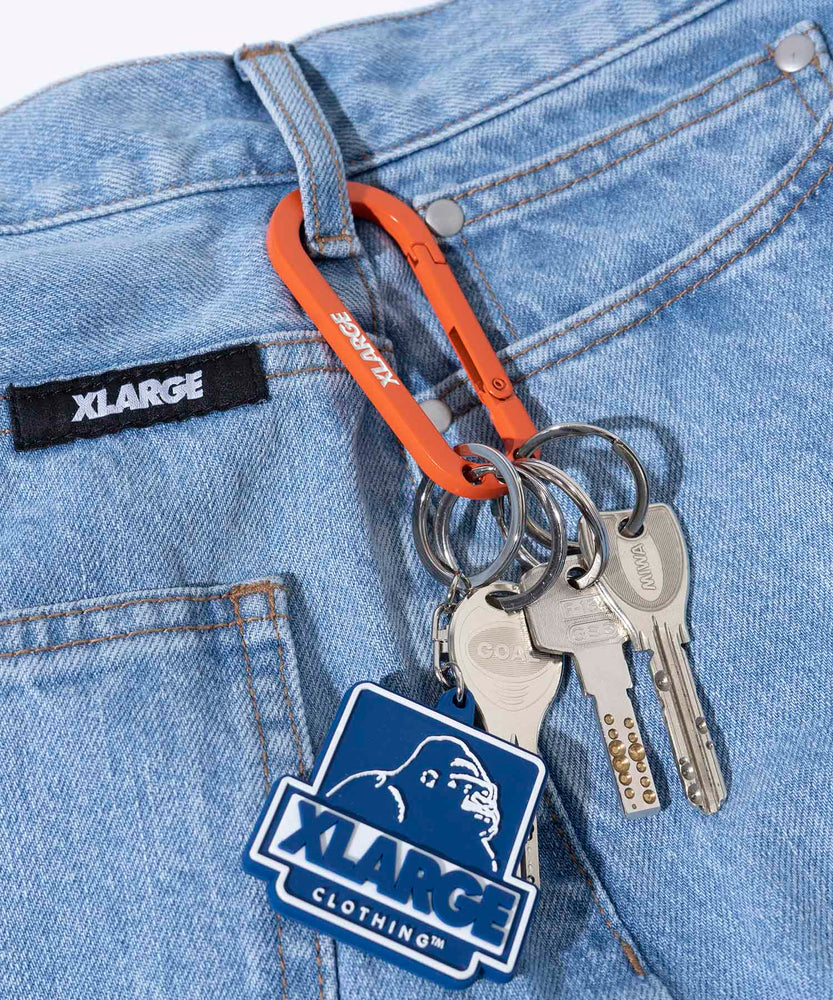 楽天市場】XLARGE カラビナ トエクストララージ STANDARD LOGO KEYRING