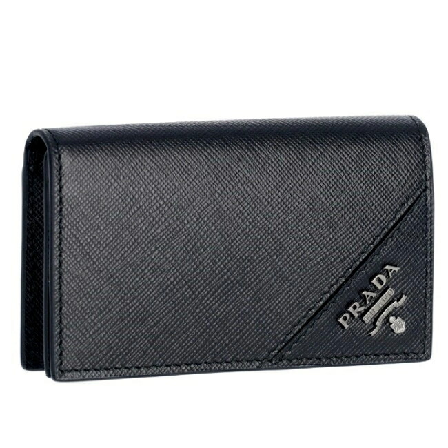 楽天市場】プラダ/PRADA 名刺入れ メンズ 型押しカーフスキン カード