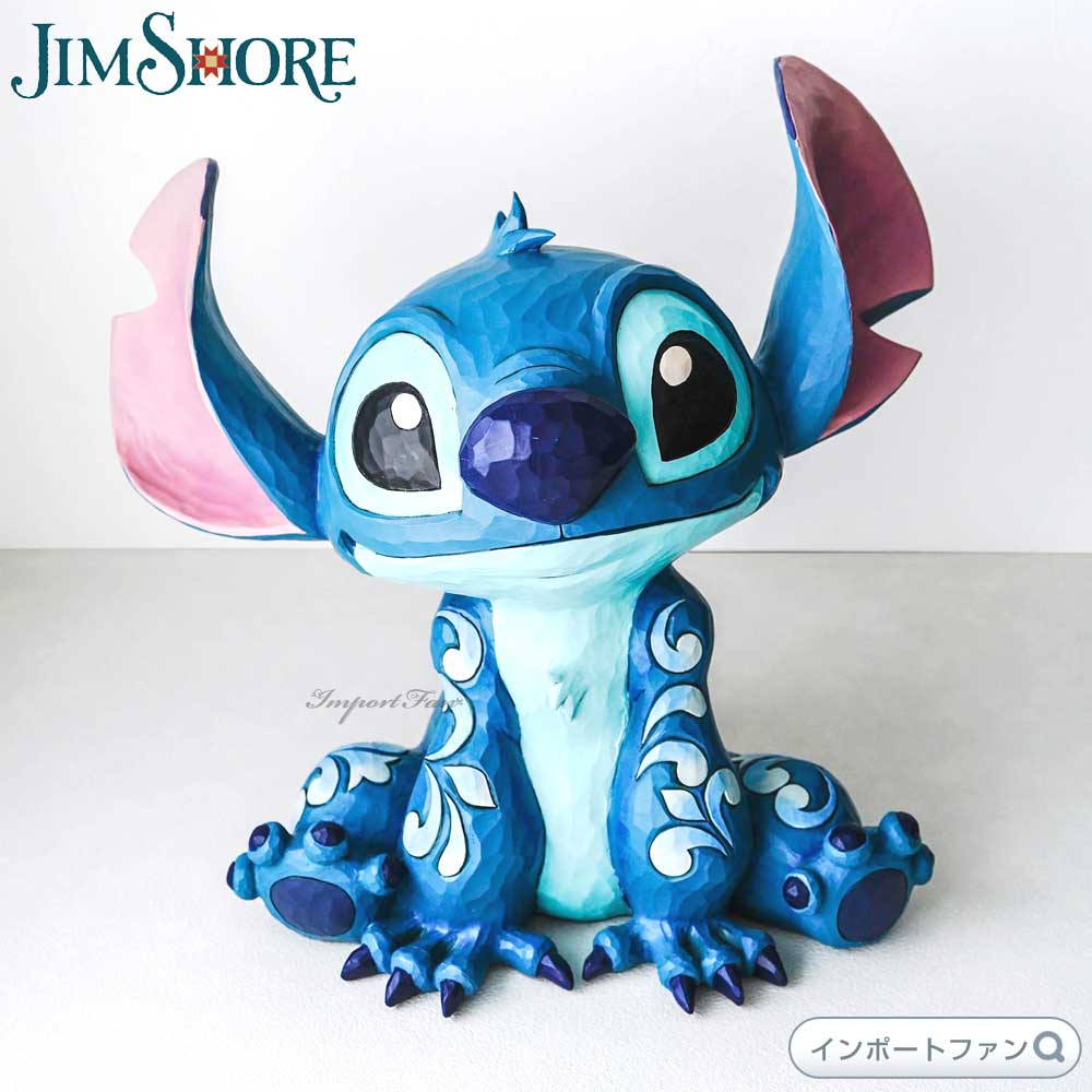 スティッチ 傘立て 置物 フィギュア 陶器 Stitch スティッチ 傘立て