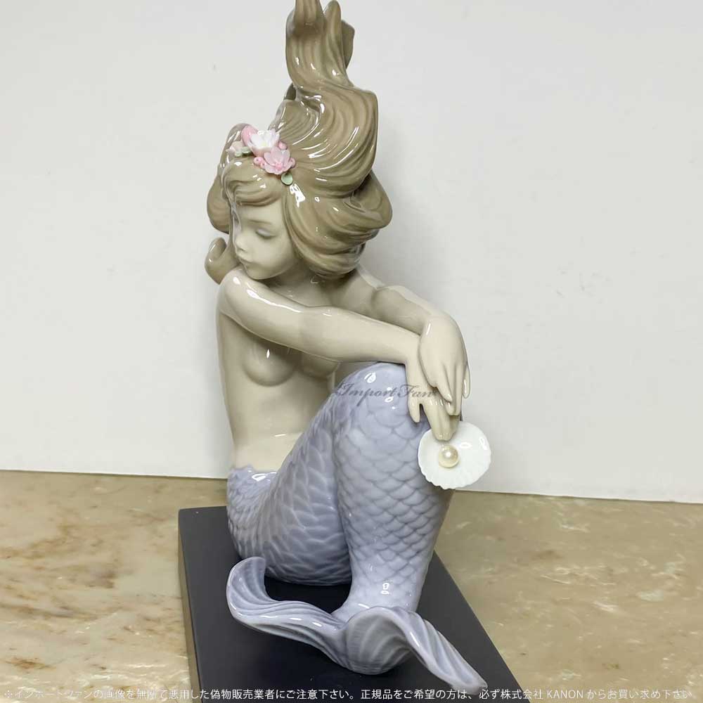 楽天市場】リヤドロ イリュージョン 人魚 マーメイド 置物 01001413