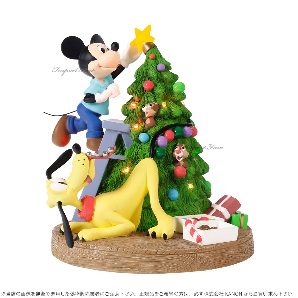 3409.昔の海外ディズニーワールドピン クリスマス プルート チップと