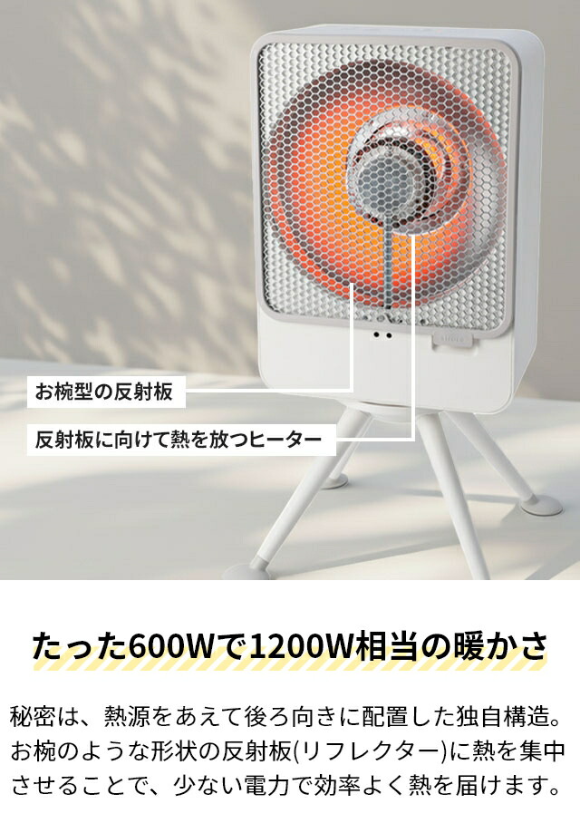 楽天市場】【選べる豪華特典】 省エネ ヒーター シロカ siroca ぽか