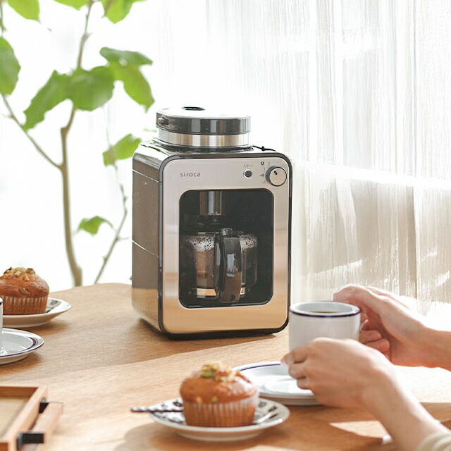 楽天市場】シロカ 【選べる豪華特典】 全自動コーヒーメーカー SC-A211