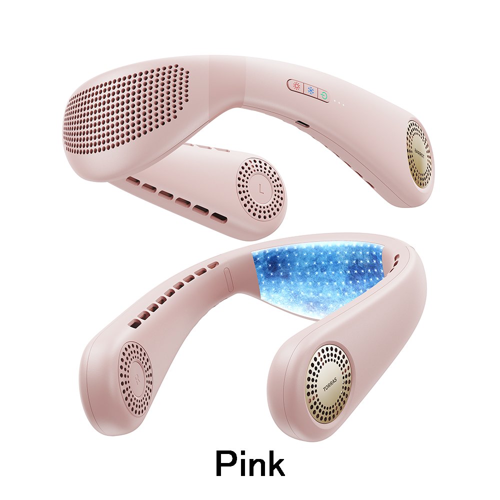 楽天市場】torras 首掛け扇風機の通販