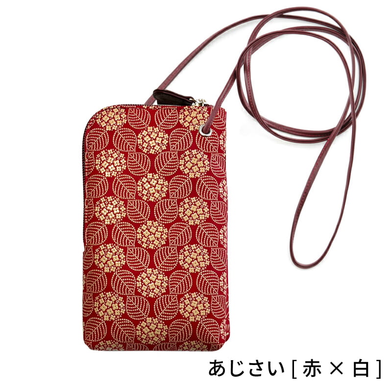 楽天市場】卒業祝い 印傳屋 5027d スマホポシェット 印伝 スマホ