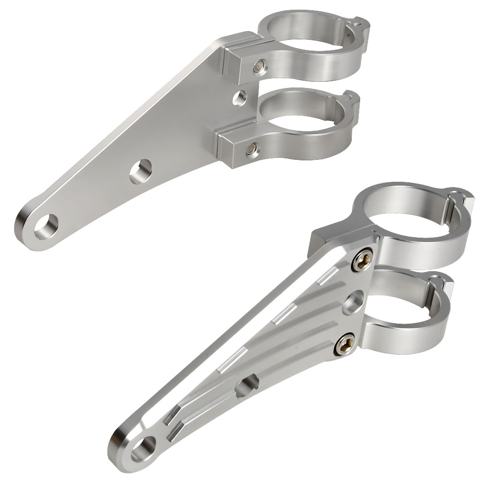 楽天市場】バイク R1-Z アルミ削り出し ヘッドライトステー フロント