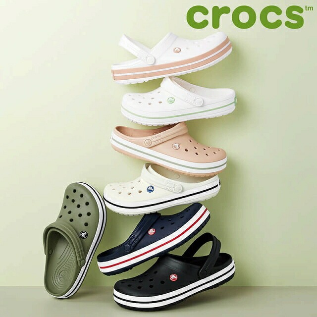 楽天市場】[クロックス] crocband(クロックバンド)ナースサンダル 疲れ