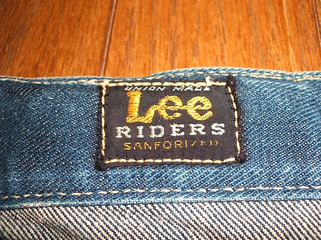 楽天市場】Lee(リー) 101B ストレート サイド黒タグ 1950年代後期 実物