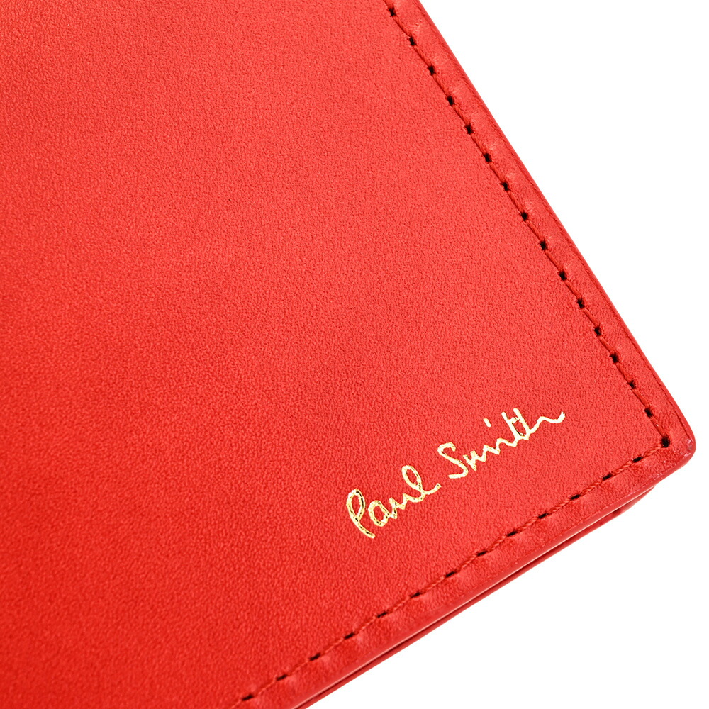 楽天市場】訳あり展示品箱なし ポールスミス 名刺入れ カードケース 赤
