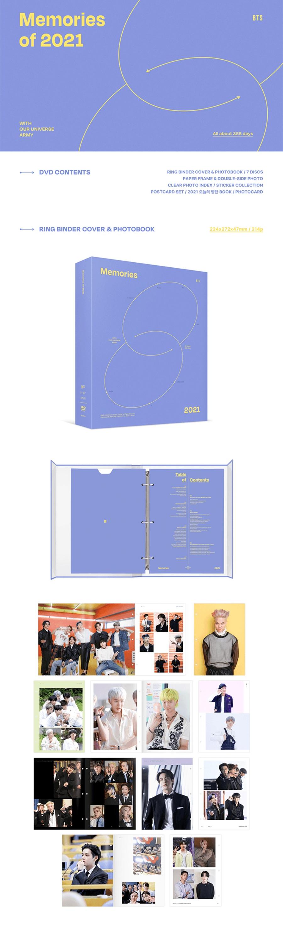 楽天市場】BTS - Memories of 2021 [DVD] バンタン メモリーズ ばん