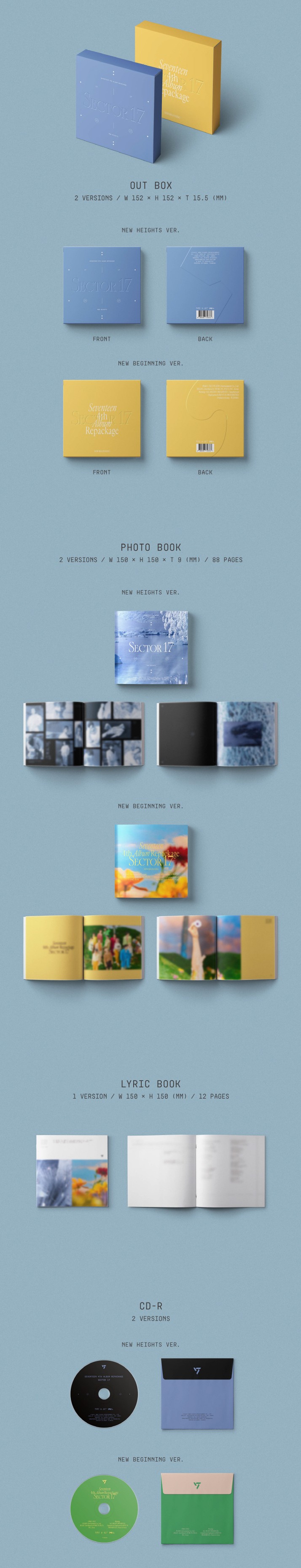 楽天市場】SEVENTEEN - 4th Full Album Repackage 「SECTOR 17