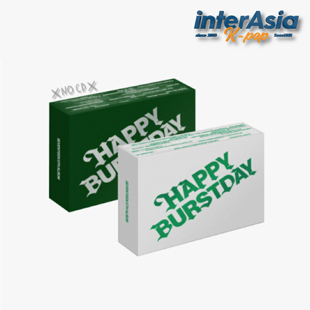 楽天市場】SEVENTEEN - 5th Album 'HAPPY BURSTDAY' KiT ver