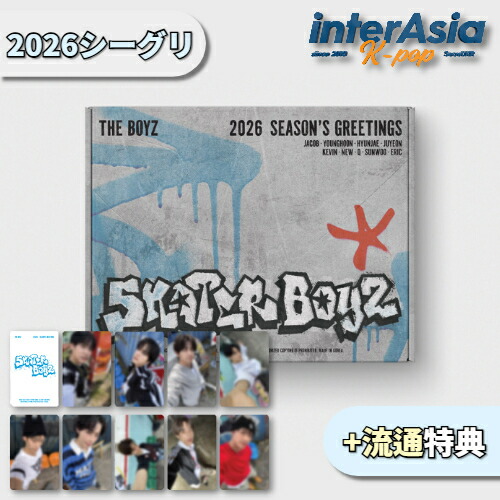 楽天市場】☆流通特典☆ THE BOYZ 2026 SKATER BOYZ SEASON'S