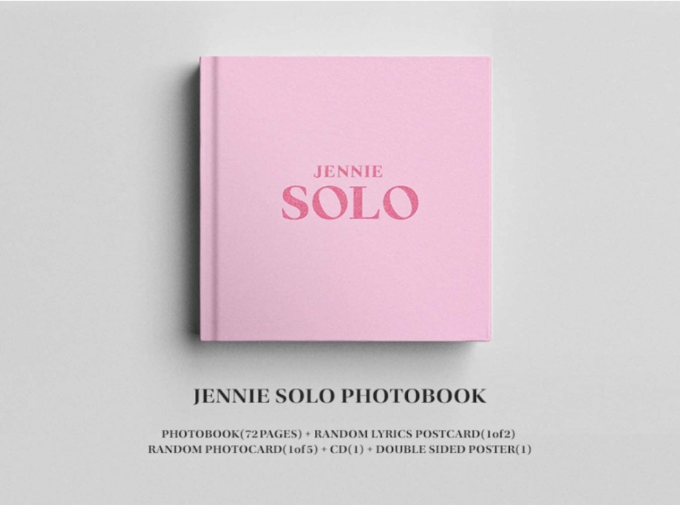 楽天市場】[BLACKPINK] JENNIE(ジェニ) - SOLO PHOTOBOOK ブラック