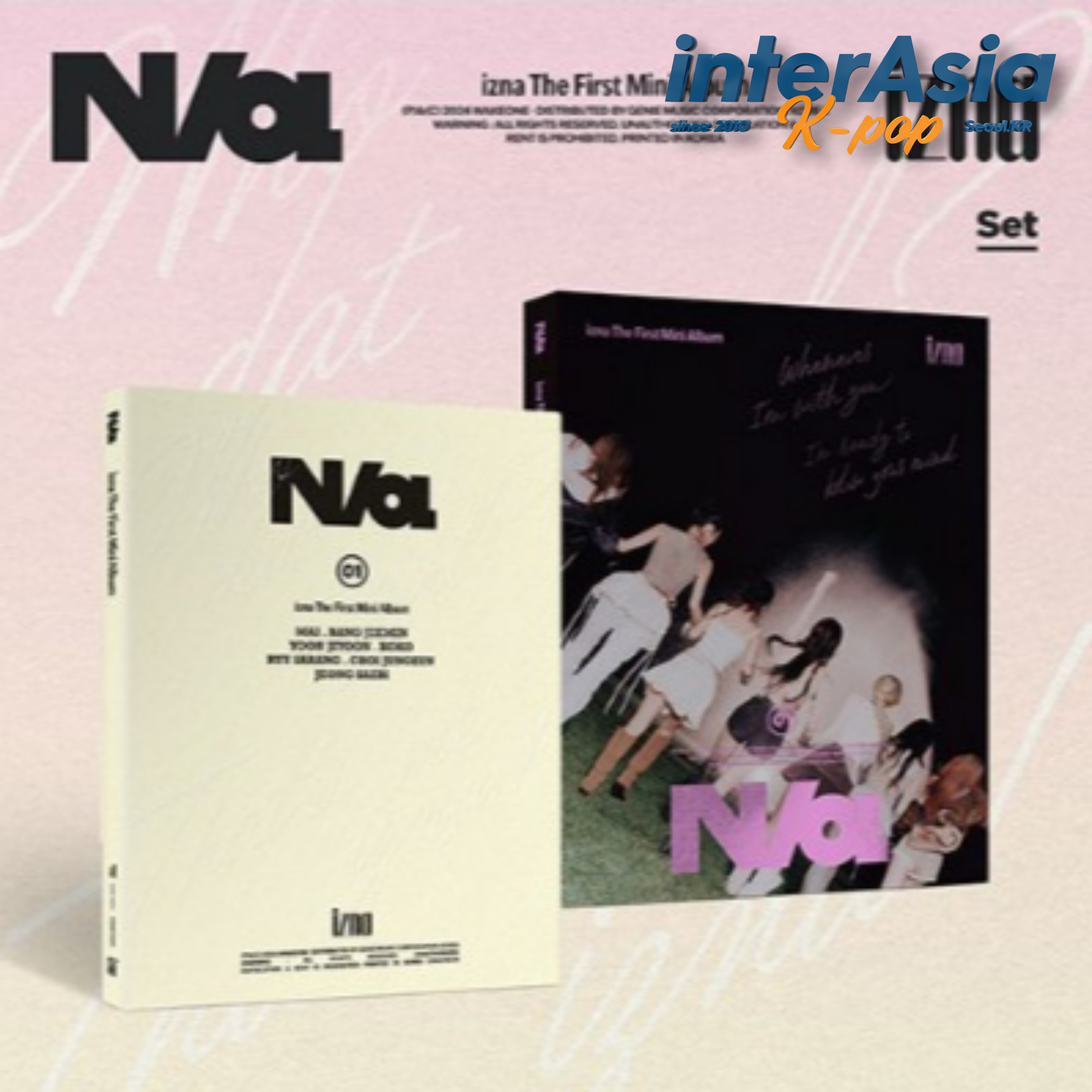 楽天市場】izna - The First Mini Album 「N/a」 イズナ マイ ジミン